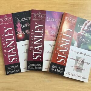 The In Touch Study Series Set Of 3 Paperback Books Family Security Encouragement